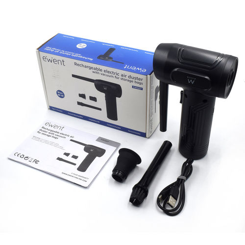 Soplador Ewent De Aire Electrico 60w 6000rpm Recargable | Quonty.com | EW5607
