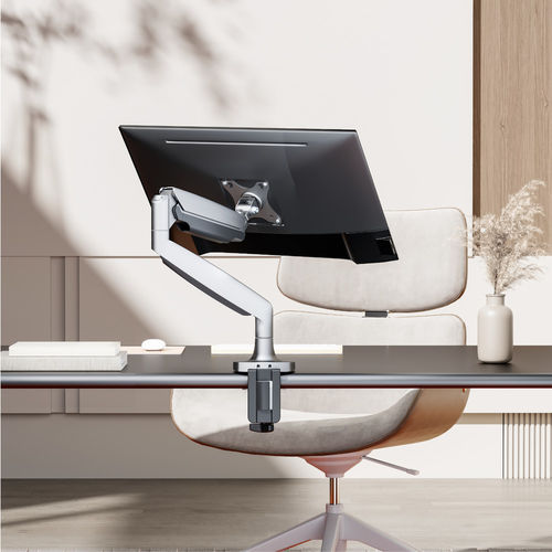 Soporte Mesa Monitor Ewent Ew1527 Hasta 45&Quot; Max.15kg 1 Brazo Plata | Quonty.com | EW1527