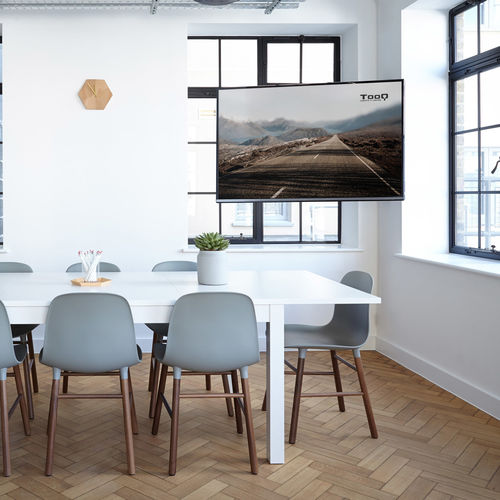 Soporte Pared Monitor/Tv Tooq Lp7866tn-B 37''/80'' Max.40kg Negro Inclinable/Giratorio | Quonty.com | LP7866TN-B