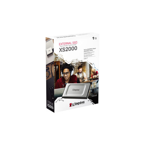 Ssd Externo Kingston 1tb Sx2000 Plata | Quonty.com | SXS2000/1000G