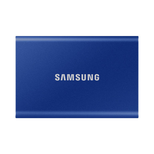 Ssd Externo Samsung 2tb T7 Usb3.2 Azul | Quonty.com | MU-PC2T0H/WW