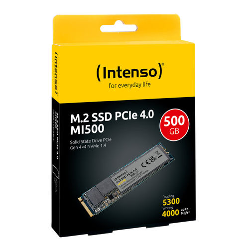 Ssd Intenso M.2 500gb Pcie4.0 Nvme | Quonty.com | 3836450