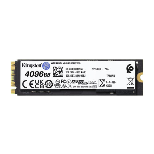 Ssd Kingston M.2 4tb Pcie4.0 Nvme Kc300 | Quonty.com | SKC3000D/4096G