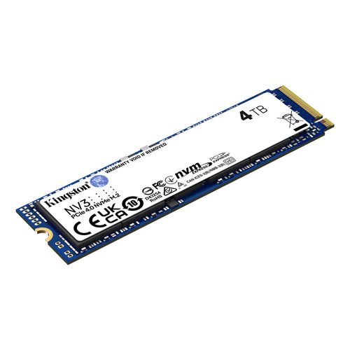Ssd Kingston M.2 4tb Pcie4.0 Nvme Snv3s | Quonty.com | SNV3S/4000G