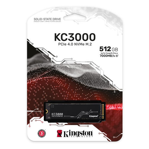 Ssd Kingston M.2 512gb Pcie4.0 Kc3000 | Quonty.com | SKC3000S/512G