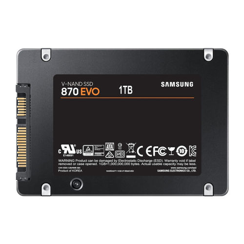 Ssd Samsung 2.5&Quot; 1tb Sata3 870 Evo | Quonty.com | MZ-77E1T0B/EU