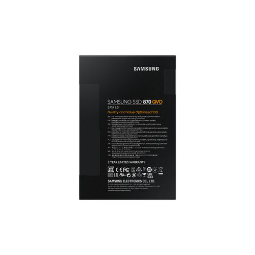 Ssd Samsung 2.5&Quot; 1tb Sata3 870 Qvo | Quonty.com | MZ-77Q1T0BW