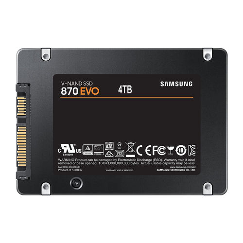 Ssd Samsung 2.5&Quot; 4tb Sata3 870 Evo | Quonty.com | MZ-77E4T0B/EU