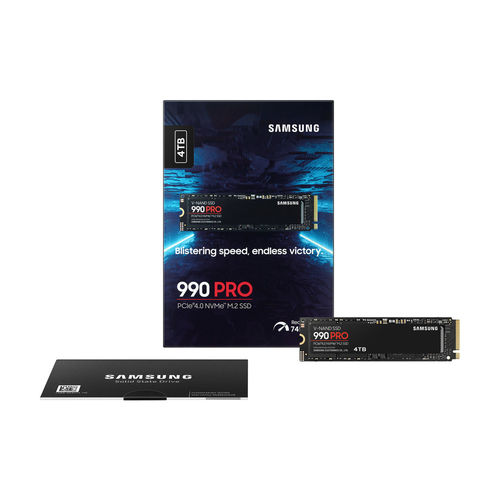 Ssd Samsung M.2 4tb Pcei4.0 990 Pro | Quonty.com | MZ-V9P4T0BW