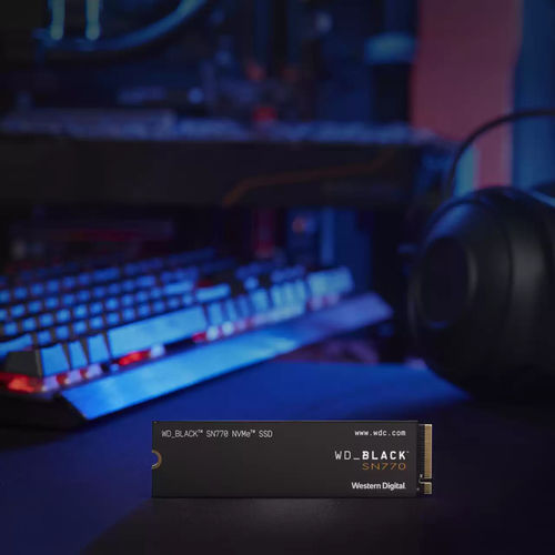 Ssd Wd M.2 500gb Pcie4.0 Black Sn770 | Quonty.com | WDS500G3X0E