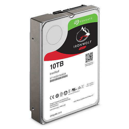 Hdd Seagate Nas Ironwolf 3.5” 10tb 7200rpm 256mb | Quonty.com | ST10000VN0004