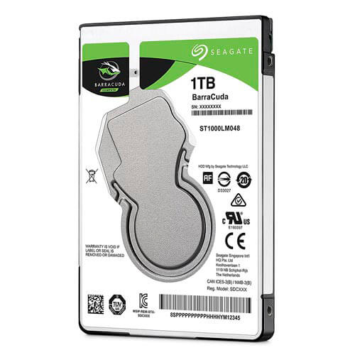 Hdd Seagate 2.5'' 1tb 5400rpm 128mb Sata3 Barracuda | Quonty.com | ST1000LM048
