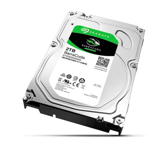 Hdd Seagate 3.5'' 2tb 7200rpm 64mb Sata3 Desktop Barracuda | Quonty.com | ST2000DM006