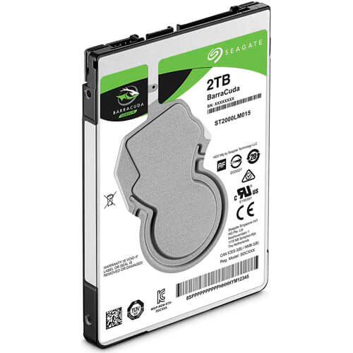 Hdd Seagate 2.5'' 2tb 5400rpm 128mb Sata3 | Quonty.com | ST2000LM015