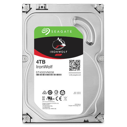 Hdd Seagate Nas Ironwolf 3.5” 4tb 5900rpm 64mb | Quonty.com | ST4000VN008