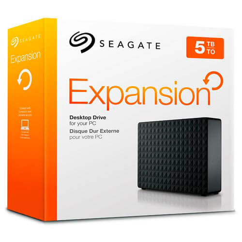 Hdd Seagate Ext 3.5'' 5tb Usb3.0 Expansion Desktop | Quonty.com | STEB5000200