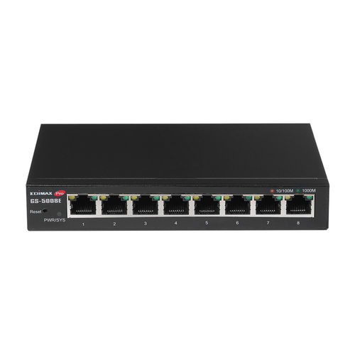 Switch Edimax Gs-5008e 8ptos 10/100/1000 | Quonty.com | GS-5008E