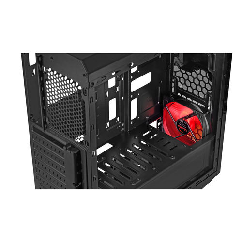Caja Semitorre/Atx Tacens Mc5 Usb3.0 Led Rojo | Quonty.com | MC5
