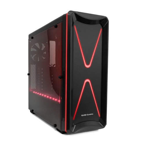 Caja Semitorre/Atx Tacens Mc6 Usb3.0 Led-Multi | Quonty.com | MC6