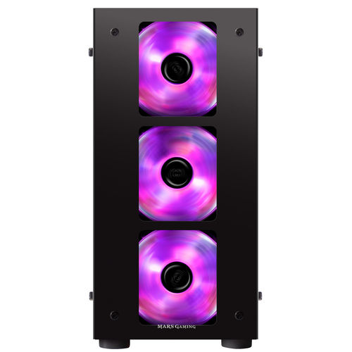 Caja Semitorre Tacens Mars Gaming Mct S/Fuente Usb3.0 Negro | Quonty.com | MCT