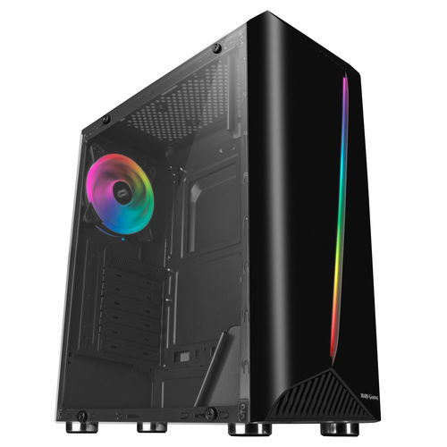 Caja Semitorre Tacens Mars Gaming Mcx S/Fuente Usb 2.0 Negro | Quonty.com | MCX
