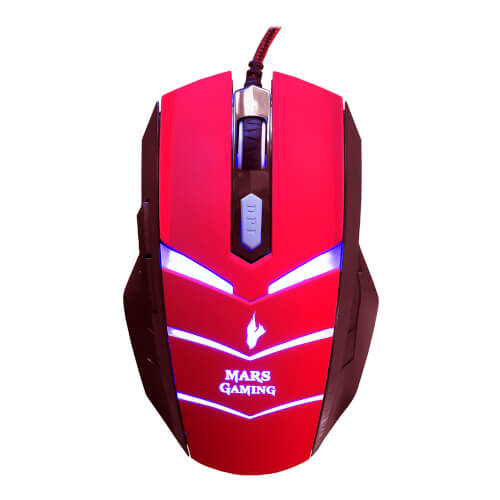 Raton Mars Gaming Vulcano Mmvu1 Optico 5000dpi Usb | Quonty.com | MMVU1