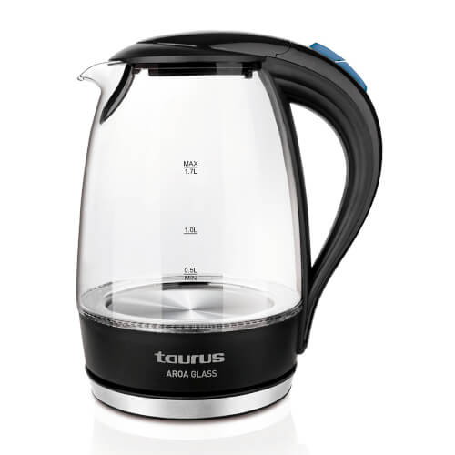 Hervidor De Agua Taurus Aroa Glass | Quonty.com | 958511000
