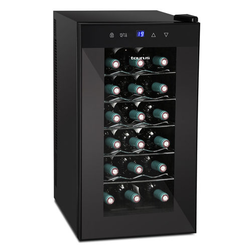 Vinoteca Taurus Ptwc-18 - 18 Botellas - 65w - 12-18ºC | Quonty.com | 963006000