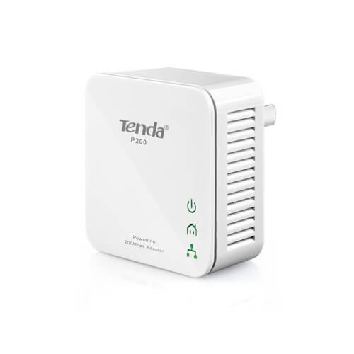 Plc/Powerline Tenda P200 Hasta 200mbps 300m | Quonty.com | P200 TWIN PACK