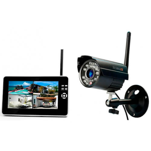 Kit De Vigilancia Technaxx Tx-28 C/Receptor Inalámbrico | Quonty.com | 4433