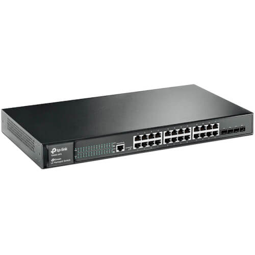 Switch Gestionable Tp-Link T2600g-28ts(Tl-Sg3424) 24ptos | Quonty.com | T2600G-28TS(TL-SG3424)