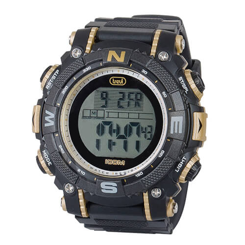 Reloj Cronómetro Solar Trevi Sg 340 Ecotime Oro | Quonty.com | 0SG34011