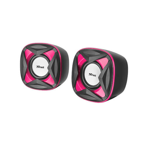 Altavoces Trust Xilo 2.0 4w Rosa | Quonty.com | 21181