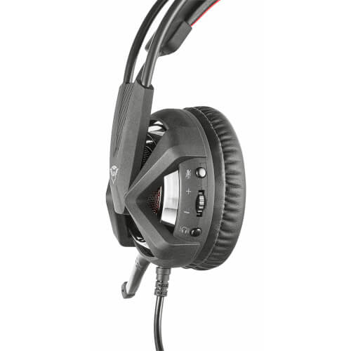 Auriculares Trust Gxt353 Vibration Graves Activos 40mm | Quonty.com | 21302