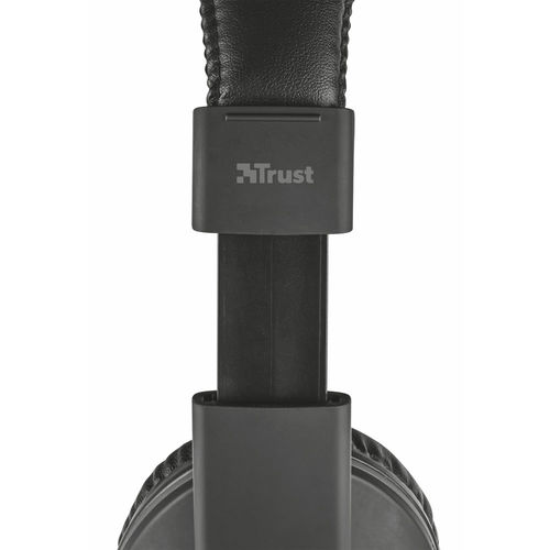 Auriculares C/Micrófono Trust Reno Negro | Quonty.com | 21662
