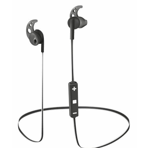 Auriculares Deportivos Trust Sila Black/White | Quonty.com | 21709