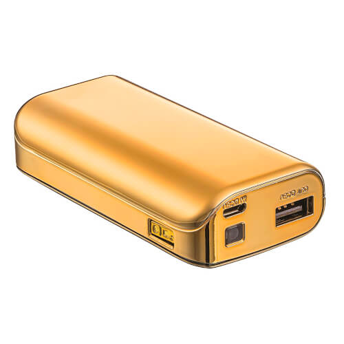 Powerbank/Bateria Externa Trust Urban 4400 Gold 4400mah | Quonty.com | 20901