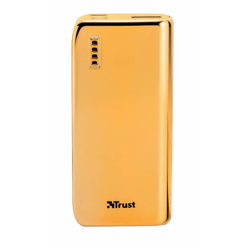 Powerbank/Bateria Externa Trust Urban 4400 Gold 4400mah | Quonty.com | 20901