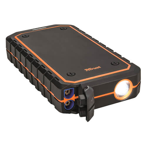 Bateria Trust Urban 10000mah +Pinzas Arranque Automovil/Moto | Quonty.com | 20944