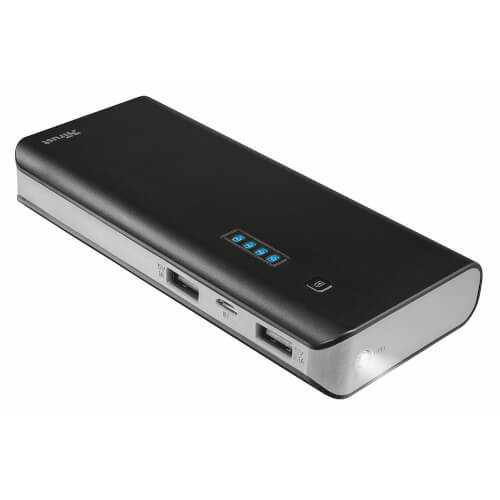 Powerbank/Bateria Externa Trust Urban Primo Negra 10000mah | Quonty.com | 21149