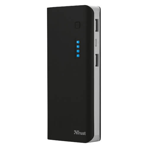 Powerbank/Bateria Externa Trust Urban Primo Negra 10000mah | Quonty.com | 21149