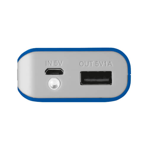Powerbank/Bateria Externa Trust Urban Primo Azul 4400mah | Quonty.com | 21225