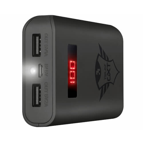 Powerbank/Bateria Externa Trust Gaming Xore Gxt 777 10000mah | Quonty.com | 21788