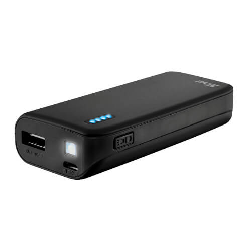 Batería Universal Trust Primo Powerbank 4400 Matte Black | Quonty.com | 22135