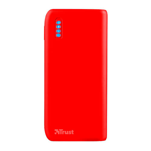 Batería Universal Trust Primo Powerbank 4400 Matte Red | Quonty.com | 22136