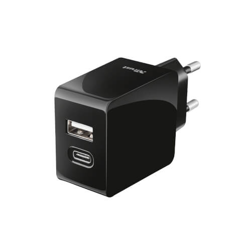 Cargador De Pared Inteligente Trust 21710 Usb | Quonty.com | 21710