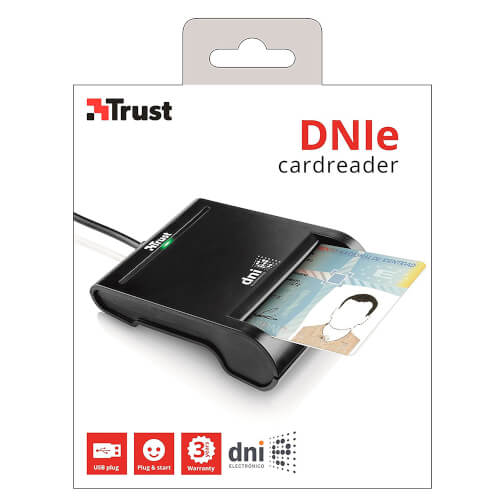 Lector De Tarjetas Dni Trust 21111 | Quonty.com | 21111