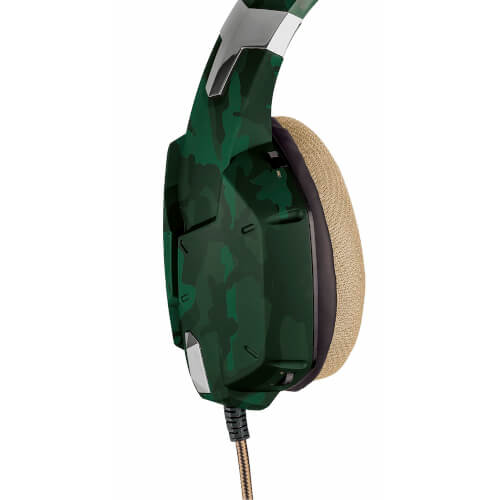 Auriculares C/Micrófono Trust Gaming Gxt322c Verde Camuflaje | Quonty.com | 20865