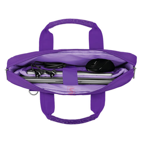 Maletin Trust Bari Corazones Lila 13,3'' | Quonty.com | 21164