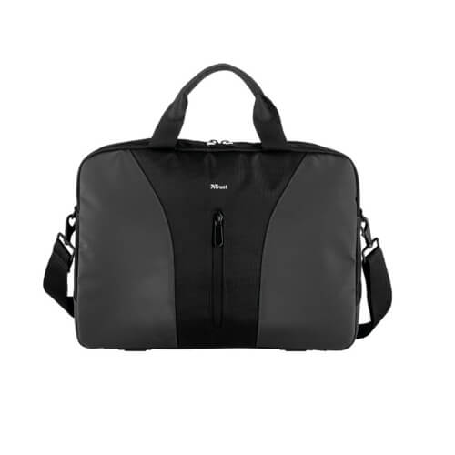Maletin Trust Modena Slim Carry Bag 16'' Negro | Quonty.com | 20357